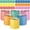 Colorful Crayon, variant on Konexial Bulletin Board Borders Scalloped Trim,Fall Orange Series,196.8 Ft