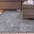 thumbnail image 7 of Superior Modern Abstract Geometric Indoor/Outdoor Area Rug, Grey, 7' 10" x 9' 10", 7 of 7