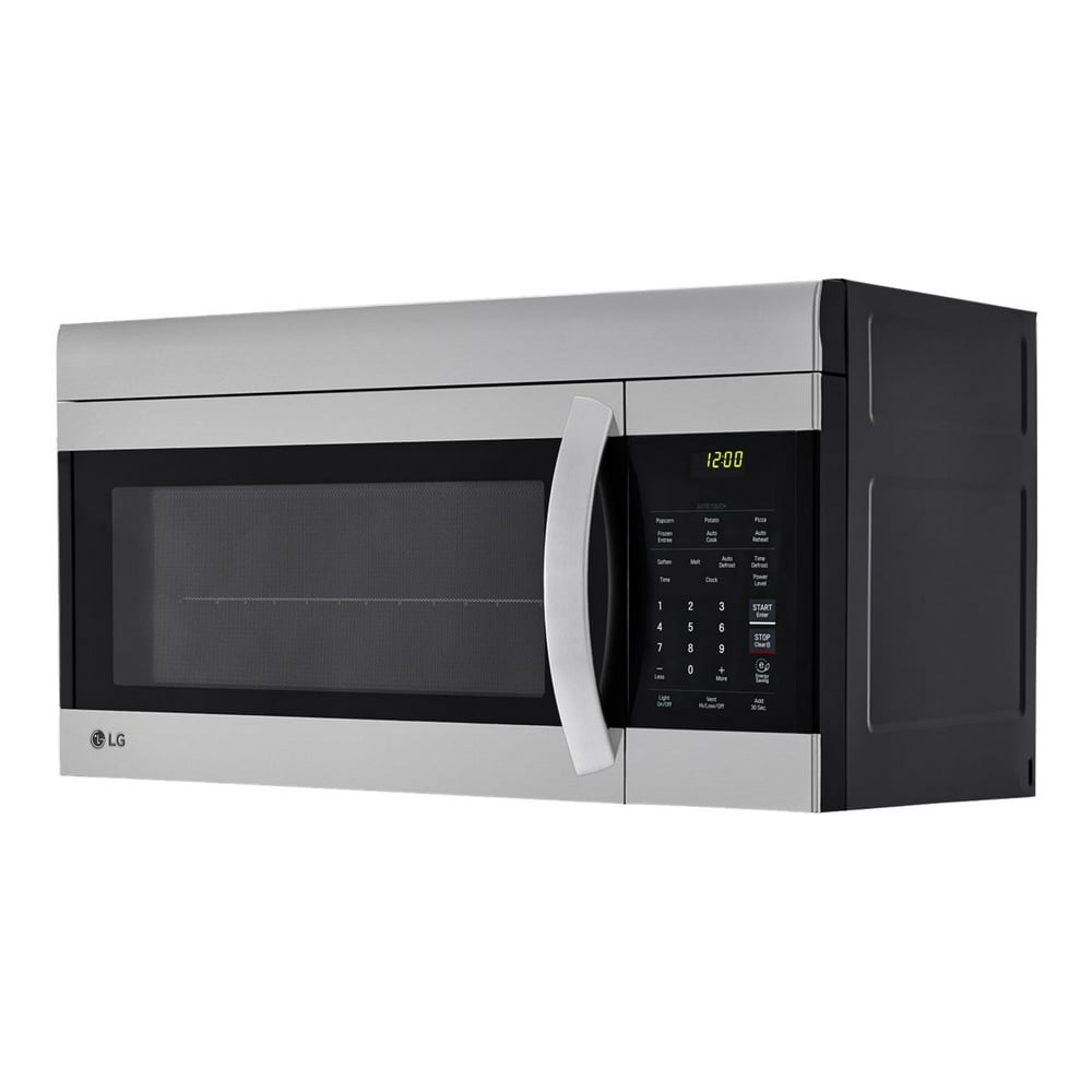 LG LMV1762ST - Microwave oven - over-range - 1.7 cu. ft - 1000 W ...