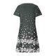 thumbnail image 5 of Moda impresa casual verano cuello redondo manga corta ahueca hacia fuera el vestido de mujer Pompotops  ghjkhdj12215, 5 of 8