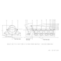 Holley EFI 300-715BK LT Lo-Ram Front-Feed Intake Direct Fuel Injection Black