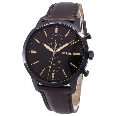 Fossil Townsman Chronograph Brown Satin Dial Men's Watch FS5437