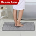 thumbnail image 1 of Mashaouyo Clearance Bathroom Absorbent Floor Mat Kitchen Mat Entry Bathroom Non Slip Foot Mat Memory Sponge Door Mat Door Mat Bedroom Rug, 1 of 4