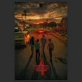 thumbnail image 2 of Netflix Men's Stranger Things Four Friends Rift Apocalypse Poster Graphic T-Shirt, 2 of 5