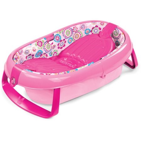 Summer Infant Easystore Comfort Tub Pink One Size Walmart Com