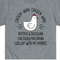 thumbnail image 3 of Instant Message - Chicken Wing - Toddler and Youth Short Sleeve T-Shirt, 3 of 6