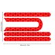 thumbnail image 4 of Advancent Paquete de 44 tiras reflectantes en forma de U, calcomanía autoadhesiva para bicicleta, instalación práctica, pegatinas de seguridad para la Patinetes eléctricos Rojo Advancent OD000564-01, 4 of 6
