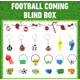 thumbnail image 2 of Calendario de Adviento 2022 para niños, Navidad, 24 días, calendario de cuenta regresiva, juguetes para niños con fútbol, calendarios de Navidad para niños, juego, caja de regalo, Regalos sorpresa para niños brillar Electrónica, 2 of 5