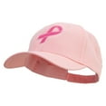 thumbnail image 2 of Hot Pink Ribbon Breast Cancer Embroidered Lady Cap - Pink OSFM, 2 of 5