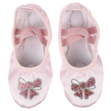 

1 Pair Sole Ballet Shoes Ballet Dance Practice Shoes Elastic Yoga Ballet Shoes Creative Paws Dancing Shoes for Kids Wearing (Pink Size 26)