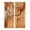 Burnt Orange, variant on Marble Grey Kitchen Curtains 72 Inch Length, Modern Abstract Ink Painting Luxury Grommet Top Bedroom Living Room Curtains, Light Filtering Cafe Curtain Drapes 2 Panels Set 104''x72''