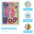 thumbnail image 3 of JoJo Siwa Kits de Pintura de Diamantes para Adultos 5D DIY Diamond Art Kits Full Drill Diamond Dots para Regalo Decoración de Pared y Relajación Artes de Gemas 30*40cm, 3 of 6