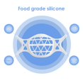 thumbnail image 4 of Silicone Mask Bracket Inner Frame for Cloth Mask More Space Reusable White, 4 of 8