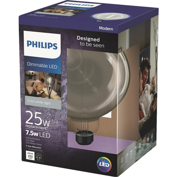 25W G63 VNG MED LED BULB