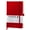 China red, variant on PU Notebook Business Notepad Journal with Elastic Strap Closure Pen Slot