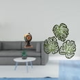 thumbnail image 2 of Reloj De Mesa Moderno Con Figura De Palmera Y Hojas De Madera, Ideal Para Decorar Estanterías De Oficina, Dormitorios, Armarios Y Ambientes Tropicales., 2 of 8