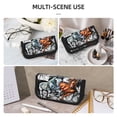 thumbnail image 5 of Haiem Four Running Horses Printed Large Pencil Case, Big Capacity Pencil Pouch Stationery Pen Bag, Storage High Capacity Bag Pouch Holder Box Organizer, Marker Pen Case, 5 of 6