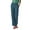Blue, variant on Kelon Women's Cinch Bottom Sweatpants Athletic Joggers Lounge Pants with Pockets Gold
