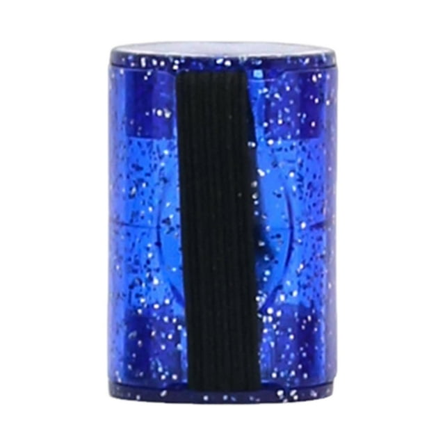 HILABEE Guitar Finger Shaker Music Fingers Compact with Elastic Strap Rhythm Sand Shaker Finger Rattle for Banjo Acoustic Guitar Blue