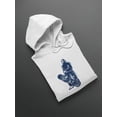 thumbnail image 3 of Blue Yeti  Snowboarder Hoodie Men -Image by Shutterstock, Male 3X-Large, 3 of 4