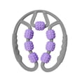 thumbnail image 3 of Rodillo de de piernas 7 ruedas Manual de herramienta de de rodillo de muslo de relajación muscular Violeta gris jinwen Rodillo para Piernas, 3 of 8