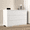 White, variant on DRNANLIT Modern Wood 6 Drawer Dresser with Wave Panel Fronts, Stylish Chest of Drawers Storage Cabinet for Bedroom & Living Room, Sleek Spacious Home Storage Organizer,Natural