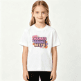 thumbnail image 2 of Mamas Broke Bestie Girls Graphic Tee, Funny Mother Day 100% Cotton Kids Short Sleeve T-Shirt, 2 of 5