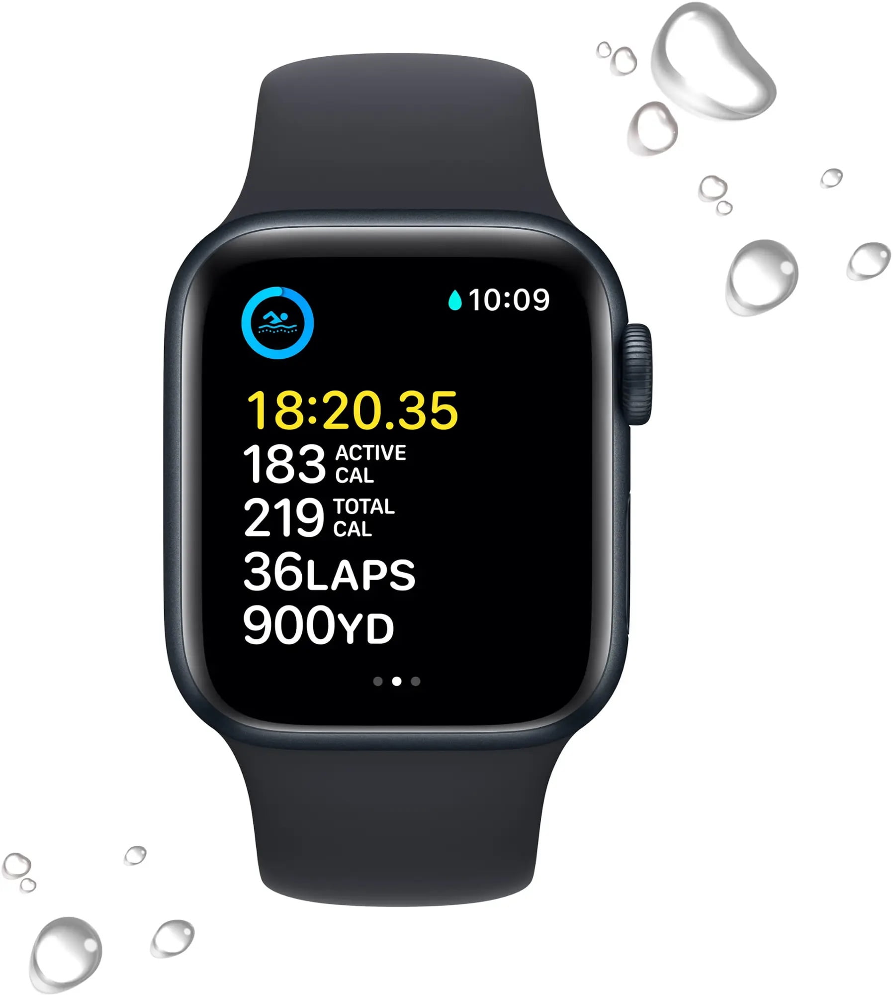 Pre-Owned Apple Watch Series SE 2nd Generation 44mm (GPS + Cellular) Aluminum Case (Fair)