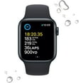 thumbnail image 5 of Restored Apple Watch SE (2nd Gen) GPS + Cellular 40mm Midnight Aluminum Case with Midnight Sport Band - M/L (Refurbished), 5 of 5