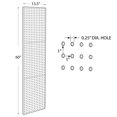 thumbnail image 2 of Pegboard Wall Panel Storage Solution, Size: 60"x 13.5", 2-Pack, 2 of 4