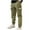 Olive Green, variant on Odeerbi Kids Boys Cargo Pants Sports Jogger Pants Children Fashion Cotton Work Pants with Pocket Guard Pants Casual Outwear Pants Olive Green