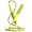 Yellow Green, variant on Aellinatey Beads Jumping Rope, Adjusted Segmented Fitness Skipping Rope for Women Man