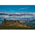 thumbnail image 2 of Garber, Howie 14x11 Gold Ornate Wood Framed with Double Matting Museum Art Print Titled - Solo dall ram on ridge-Denali National Park-Alaska-USA, 2 of 4