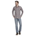 thumbnail image 4 of Camisa Vaquera Hombre Wrangler Slim Fit Manga Larga 938 azul G, 4 of 5