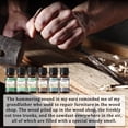 thumbnail image 2 of EUQEE Woody Scented Oil Gift Set with Forest Pine, Warm Rustic Woods, Bamboo & Teak, Cedarwood, Leather, Sweet Tobacc - Grandpa's Woodshop, 6 x 10ML, 2 of 7