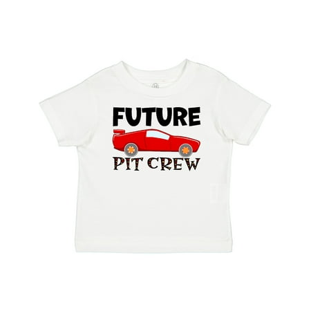 

Inktastic Future Pit Crew Red Race Car Gift Baby Boy or Baby Girl T-Shirt