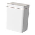 thumbnail image 4 of jifeng Automatic Sensor Trash Can Waste Bins Touch Rechargeable Dustbin Waterproof White Plating 15L, 4 of 9