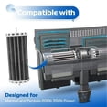 thumbnail image 2 of JIqH 2-Pack Bio-Wheel Aquarium Filter Replacements PRBW2350B, For Ocean Island Penguin 200/200B/350/350B Hang-On Power Filters, 2 of 7