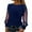 03#Navy, variant on Women Dressy Shirt Sheer Mesh Patchwork Long Sleeve Glitter Tunic Tops Crewneck Casual Bling Blouse for Party Travel
