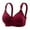 Red, variant on Bigersell Womens Full-Coverage Bras Clearance Women’s Plus Size Padded Push-up Bras Wireless Bra No Underwire Soft Sports Bras Hook & Eye Bra Closure V-Neck Bralettes Wire-Free Bra Style Beige L