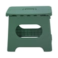 thumbnail image 3 of 1Pc Small Foldable Stool Portable Folding Taboret Pure Color Folding Stool for Home Office Bathroom (Green), 3 of 4