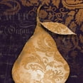 thumbnail image 2 of Stimson, Diane 26x26 Black Ornate Wood Framed with Double Matting Museum Art Print Titled - Pear Damask, 2 of 4