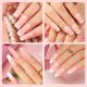 thumbnail image 4 of Sello de uñas con forma de escarabajos con punta francesa y raspador para manicura mujer, 4 of 8