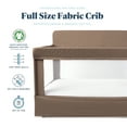 thumbnail image 4 of Baby Delight Lunaire Full Size Mesh Infant Crib & Playard, Organic Mocha, 4 of 8