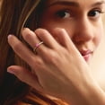 thumbnail image 2 of Pure Collection by Ross-Simons 0.60 Carat Lab-Grown Ruby Ring With .20 ct. t.w. Lab-Grown Diamonds in 18kt Gold Over Sterling, Women's, Adult, 2 of 6