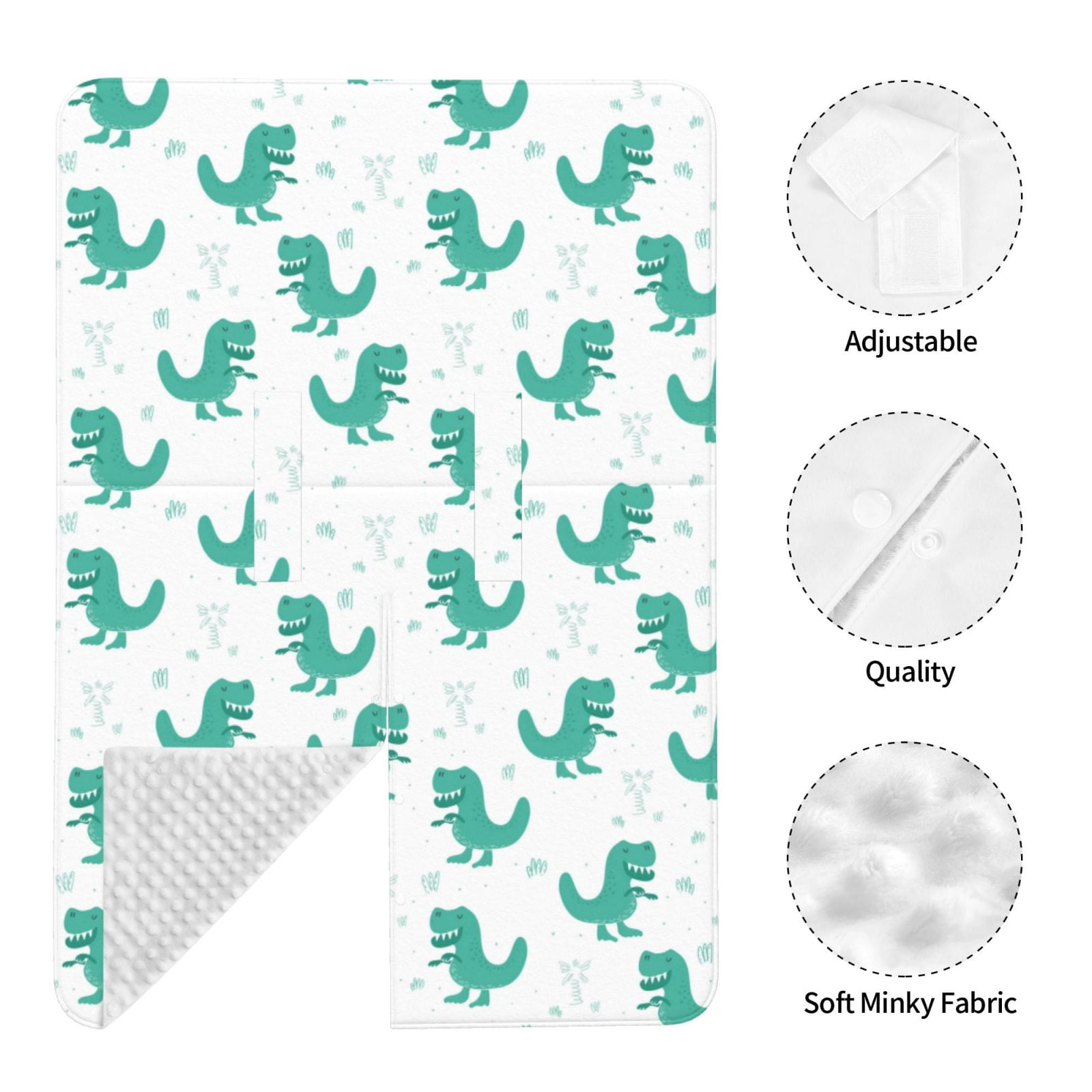 Car Seat Cover Baby - green Dinosaur print Breathable Infant Car Seat Cover for Baby Carseat, Lightweight Comfort Baby Essentials Must Haves Newborn Stuff for Girl Boy