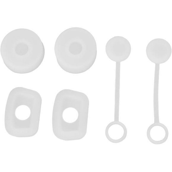 PenRux Silicone Spill Proof Stopper Set for 6 Pcs Compatible with 1.0 40oz / 30oz, Including Straw Cover, Square & Round Spill Stopper