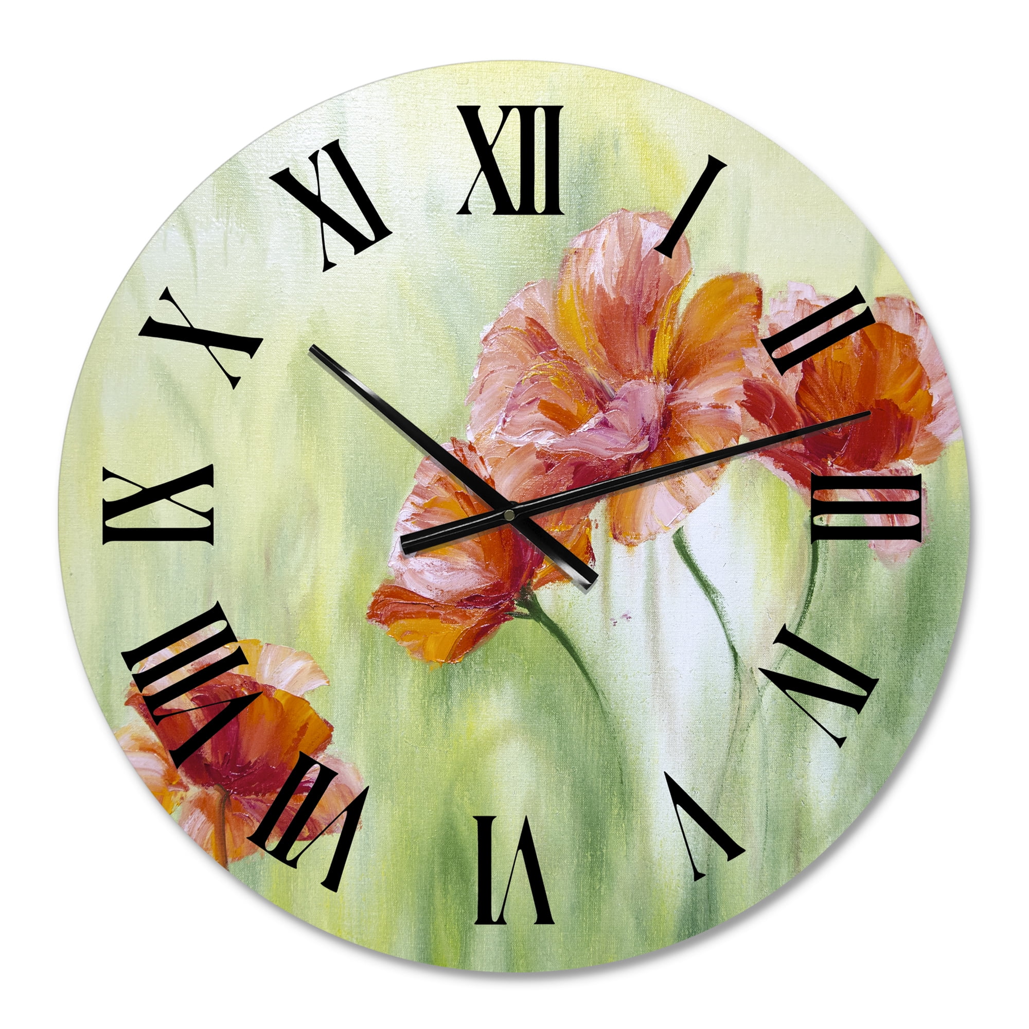 Designart 1 in Quartz Traditional Wall Clock