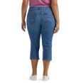 thumbnail image 6 of Lee Women's Plus Midrise Capri, 6 of 10