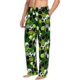 thumbnail image 3 of Kdxio Soccer1 Print Men's Sleep Pajama Pant Lounge Pants with Pockets, 3 of 8